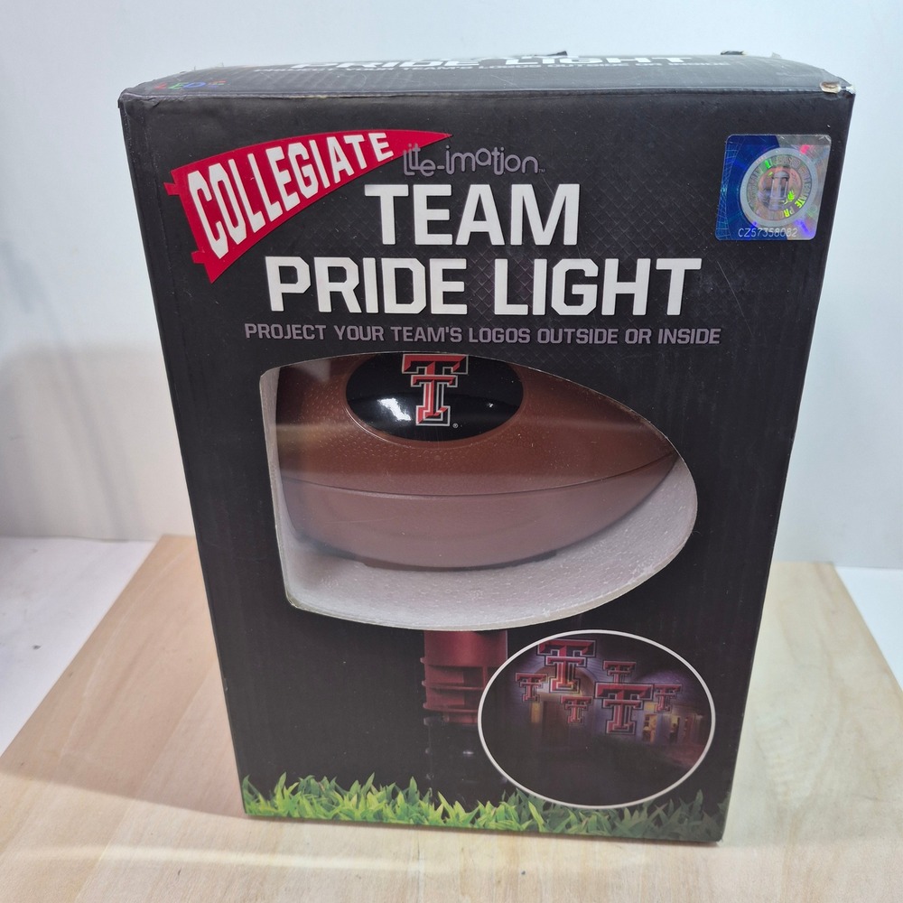 Texas Tech Red Raiders Collegiate Lite-imation Team‎ Pride LED Projector Light